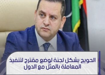 الحويج يشكل لجنة لوضع مقترح لتنفيذ المعاملة بالمثل مع الدول