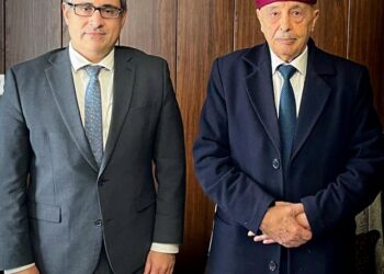 عقيلة صالح يبحث مع القائم بالأعمال الأمريكي تعزيز العملية السياسية في ليبيا