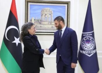 المبعوثة الأممية تناقش مع الطرابلسي تطبيق النظام والقانون في طرابلس والمدن الأخرى
