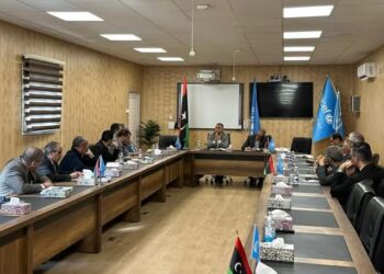 بعثة الأمم المُتحدة تجتمع بُممثلي الأحزاب السياسية في بنغازي .