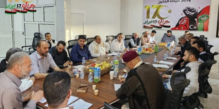 حراك 17 فبراير يدعو للتحقيق مع المتورطين في اللقاء مع مسؤولين إسرائيليين