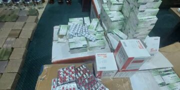 مديرية أمن الجفرة تضبط كميات ضخمة من المخدرات والخمور المستوردة