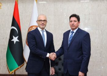 العقوري يناقش مع أورلاندو التطورات السياسية والاقتصادية في ليبيا