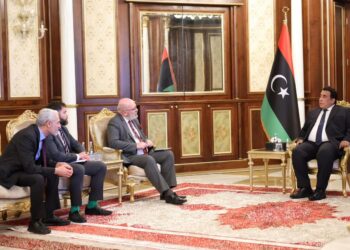 المنفي يؤكد للسفير البريطاني على دور اللجنة المالية العليا في ضمان إدارة إيرادات النفط والغاز