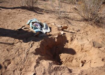 العثور على جثة طفل رضيع متحللة شمال مدينة هون