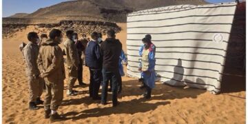 انتشال 60 جثمانًا لمهاجرين غير شرعيين في الكفرة