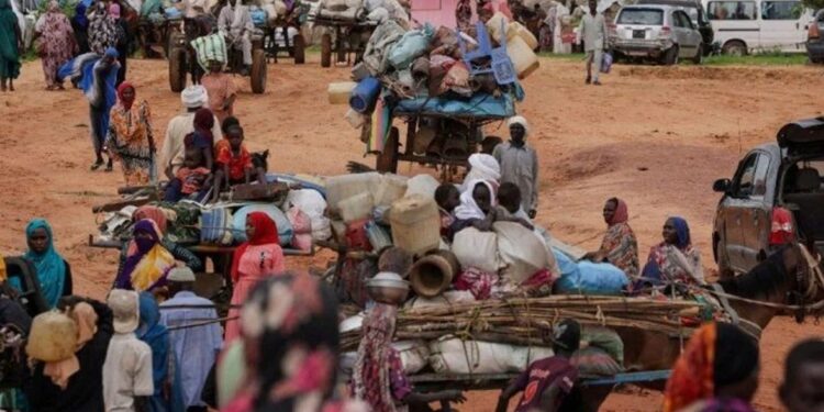 توقعات بوصول 160 ألف لاجئ سوداني إلى ليبيا في 2025 هربا من الحرب