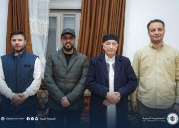 حماد وبلقاسم يبحثان في القبة مستجدات أعمال الحكومة الليبية محليًا ودوليًا مع عقيلة صالح