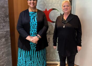 تيته تقدم إحاطة لسفيرة كندا حول جولتها الأولية من المشاورات في ليبيا والمنطقة