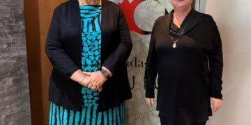 تيته تقدم إحاطة لسفيرة كندا حول جولتها الأولية من المشاورات في ليبيا والمنطقة