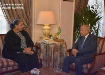 تيتيه تطالب امين جامعة الدول العربية بدعم الجامعة لدفع العملية السياسية في ليبيا قدمًا