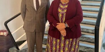 تيته وديمون يناقشان مستجدات العملية السياسية بليبيا وأهمية إجراء الانتخابات في أقرب وقت