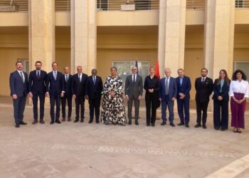 تيته تناقش التطورات السياسية في ليبيا مع رؤساء بعثات الاتحاد الأوروبي