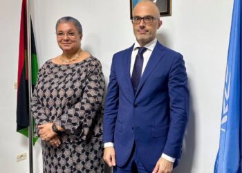 أولاندو يؤكد لتيتيه التزام الاتحاد الأوروبي بالشركاء الليبيين وأهمية التنسيق مع البعثة الأممية