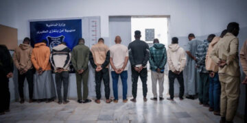 الإطاحة بتشكيل عصابي مسلح يمتهن السطو والسرقة في بنغازي وضواحيها