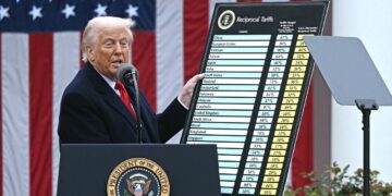 ترامب يفرض تعرفات جمركية جديدة بنسبة 31% على السلع المستوردة من دول العالم بينها ليبيا