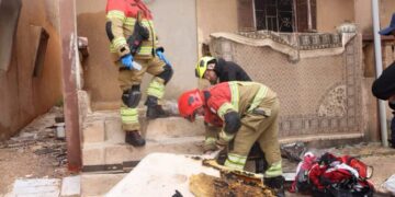 فريق الخبراء الأوروبيين استبعد أن تكون الغازات والمواد الكيميائية سبب الحرائق في بلدية الأصابعة.