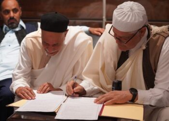 المجلس الاجتماعي سوق الجمعة النواحي الأربعة يوقع ميثاق وحدة مع قبيلة المقارحة