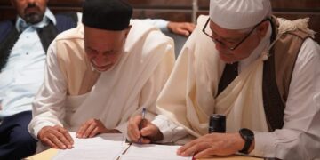 المجلس الاجتماعي سوق الجمعة النواحي الأربعة يوقع ميثاق وحدة مع قبيلة المقارحة